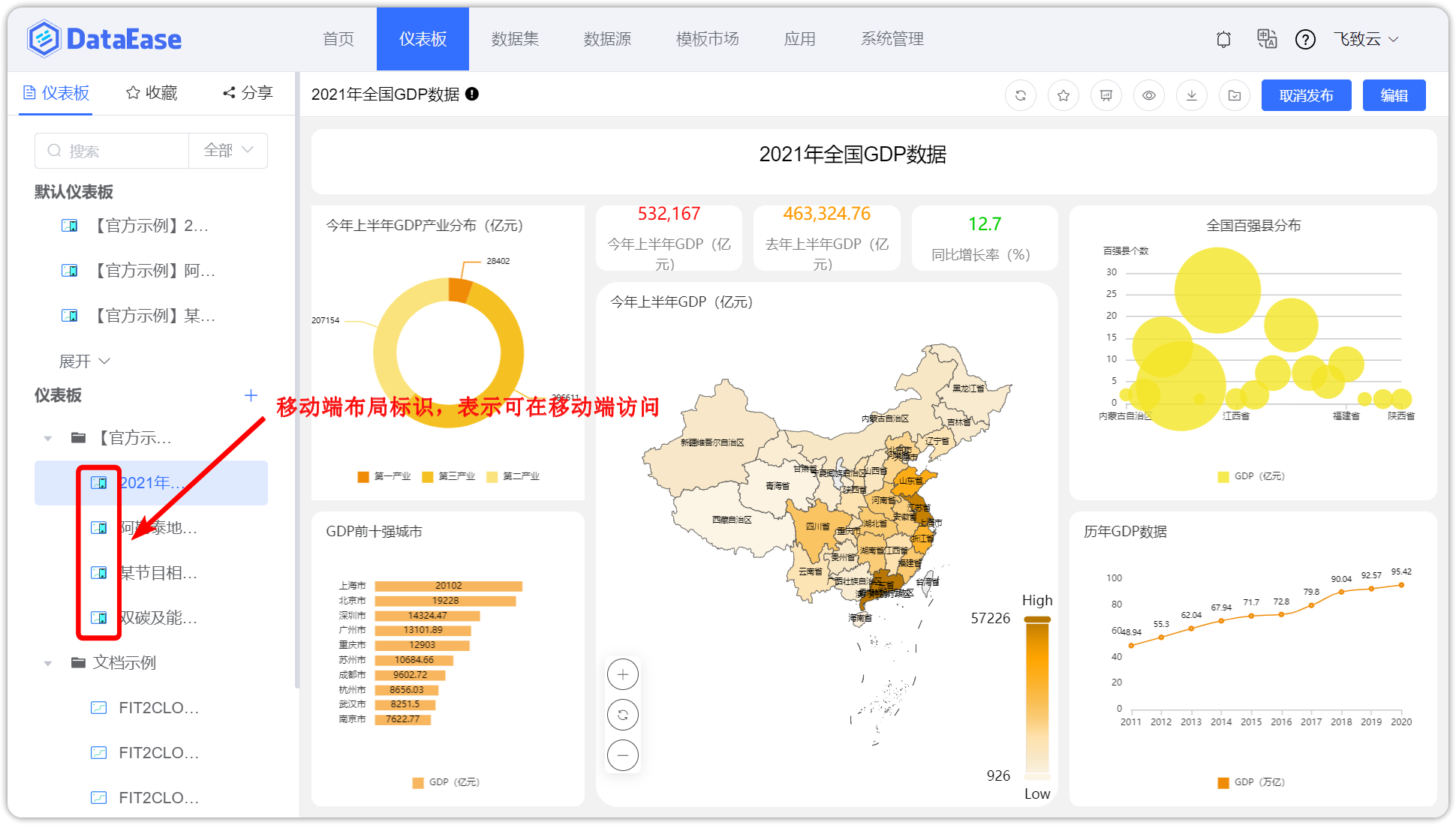 移动端布局标识