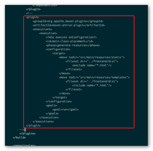 remove-frontend