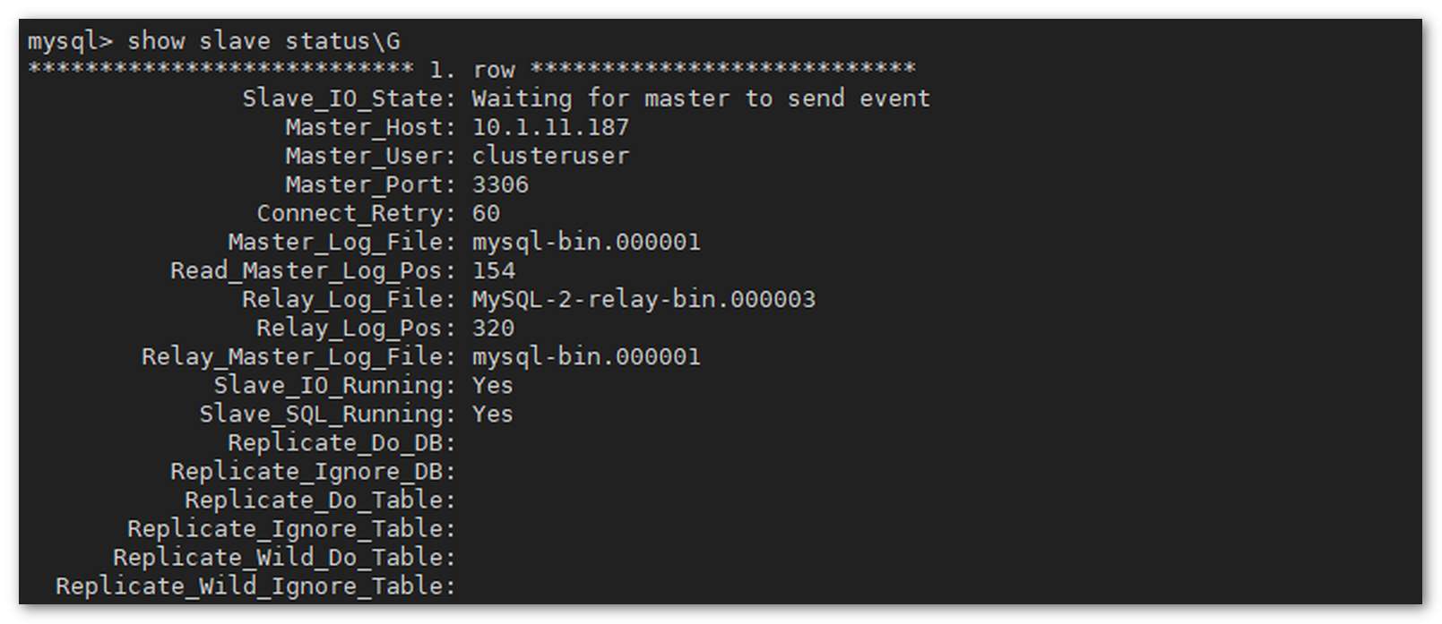 mysql-配置2