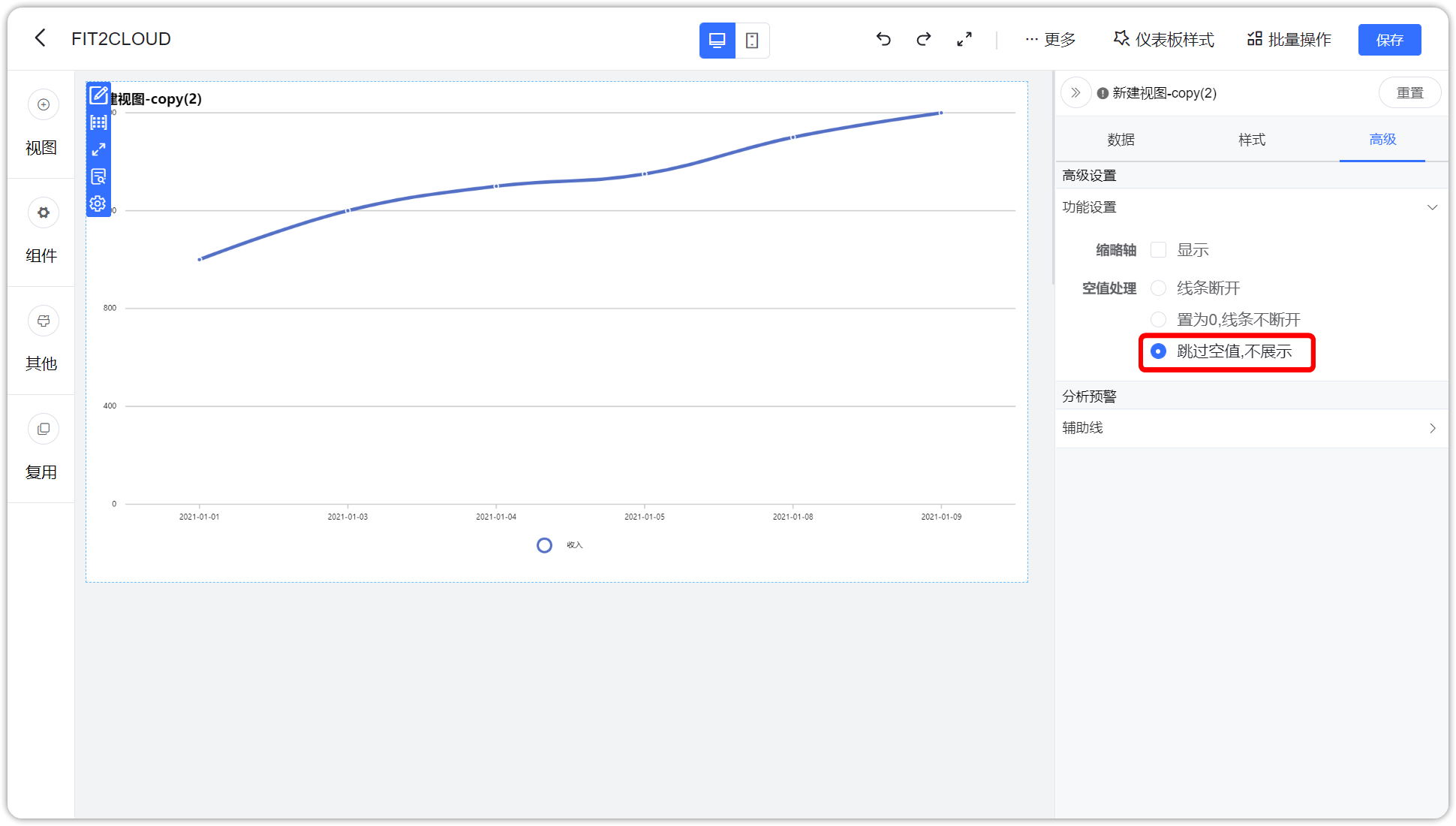 折线图