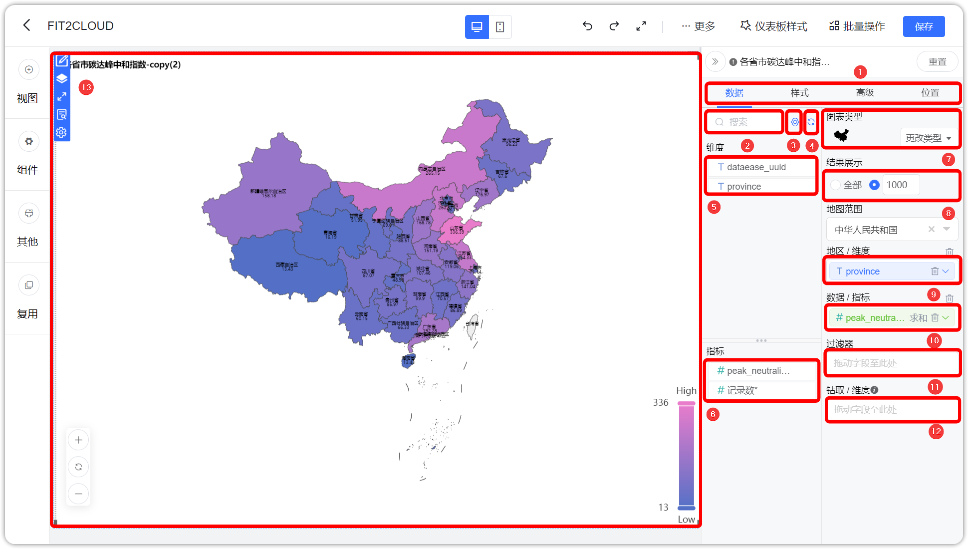 视图主功能区