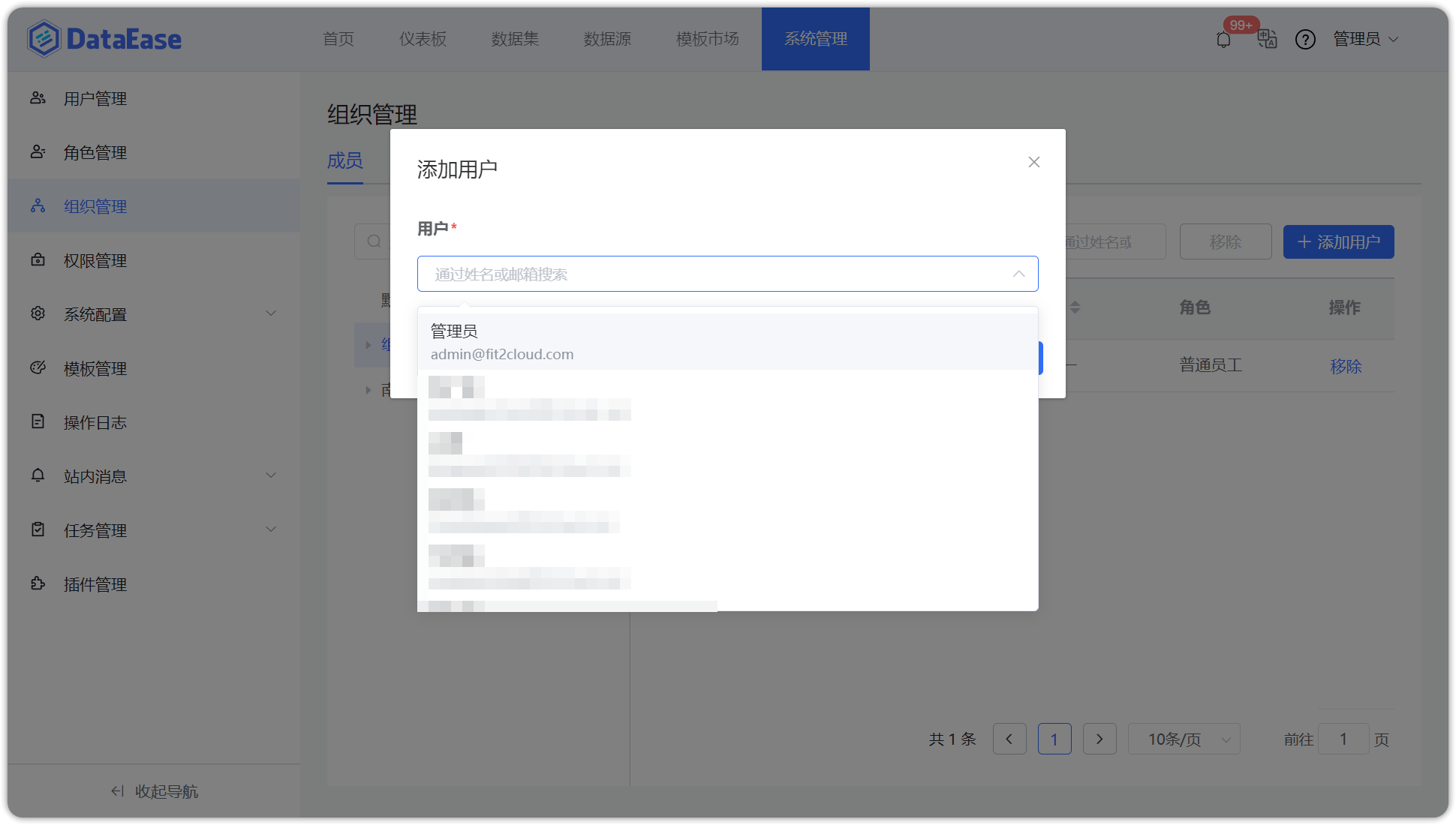组织成员
