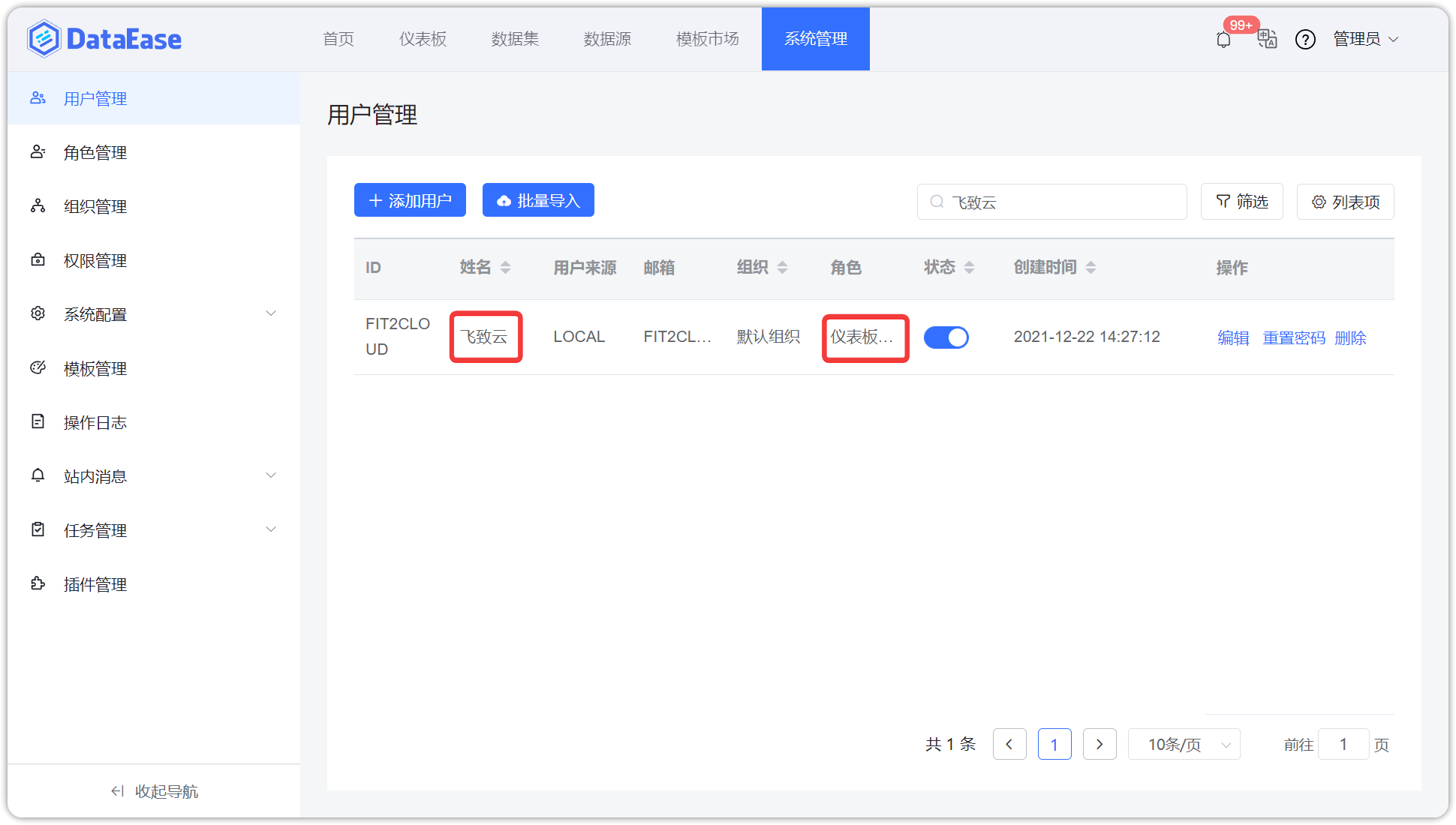 行列权限的位置
